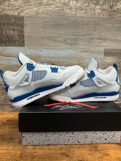 13-Air Jordan 4 military blue
