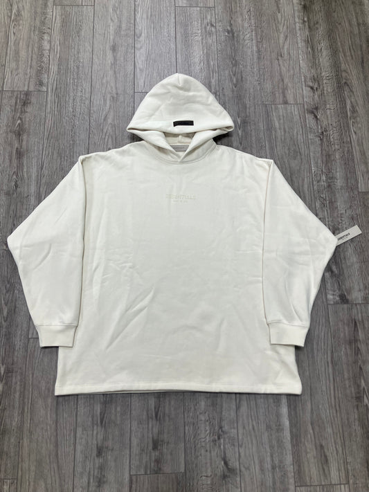 Fear of God Essentials Cream Hoodie Size L