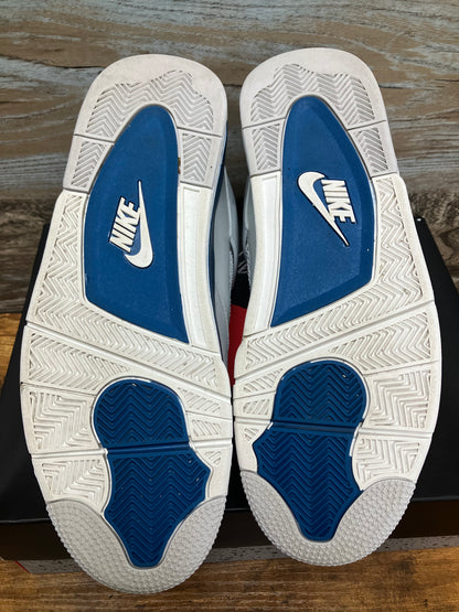 13-Air Jordan 4 military blue