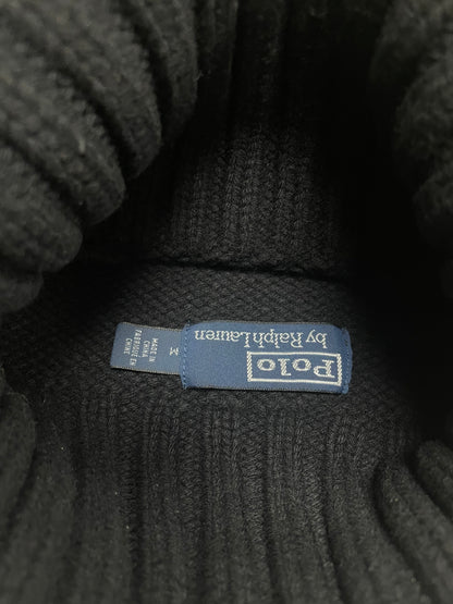 M-Polo Ralph Lauren Crest Wool Turtleneck