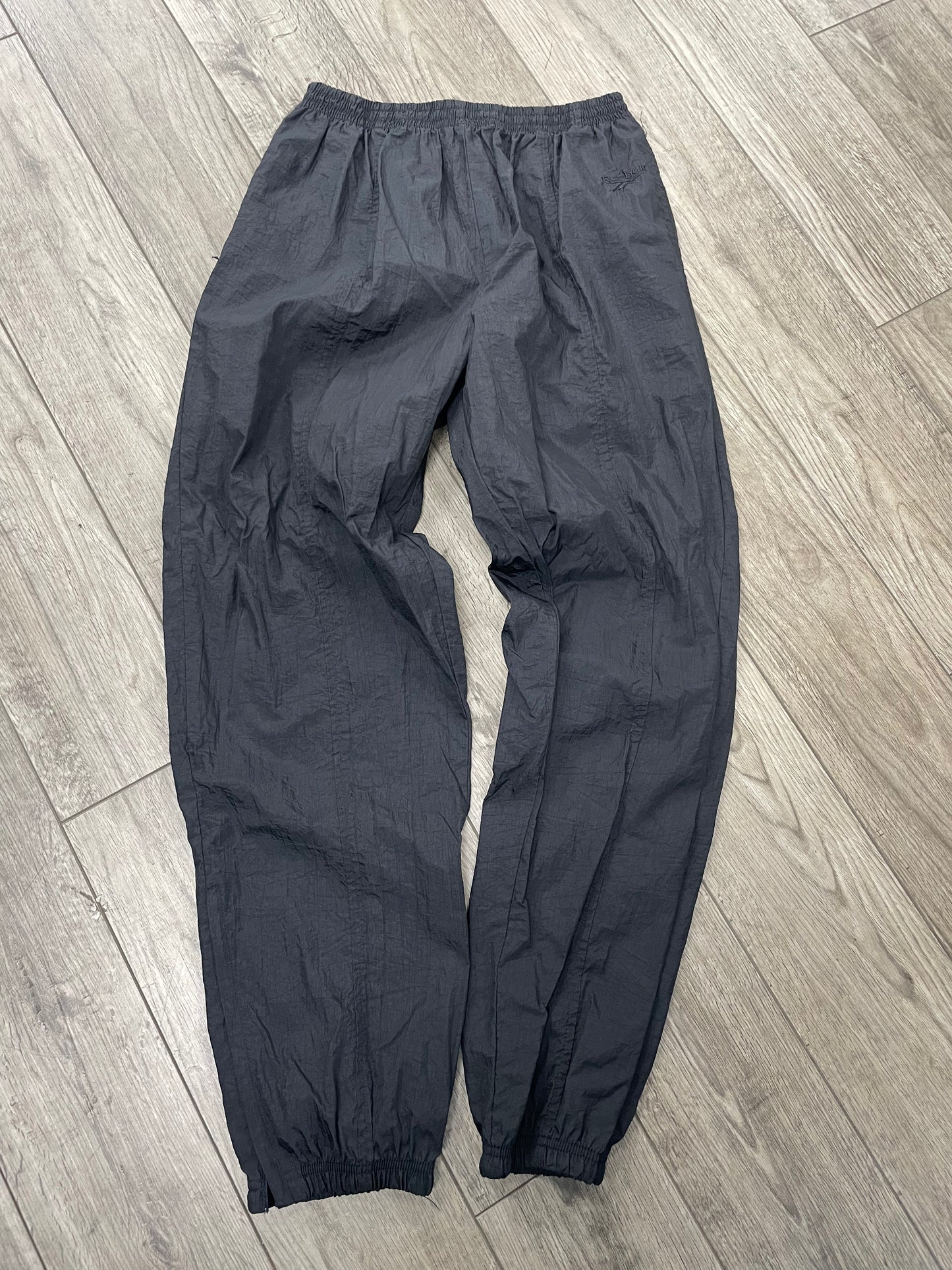 L-Vintage Reebok Black Track Pants