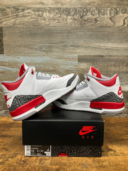 11-Air Jordan 3 Fire Red