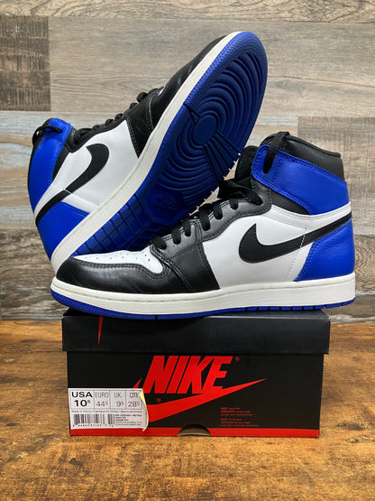*CUSTOM* Jordan 1 Retro High Game Royal Size 10.5