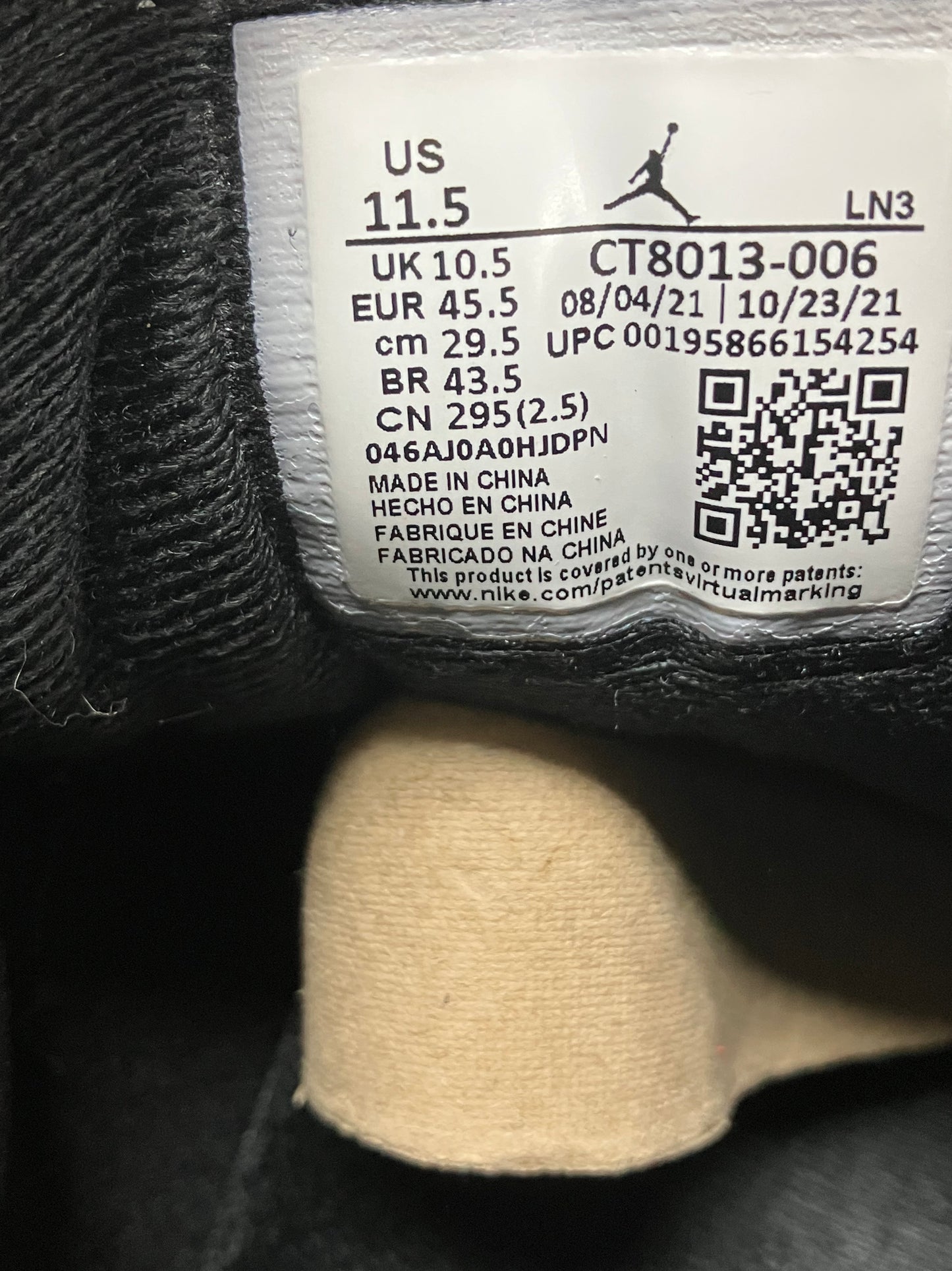 11.5-Air Jordan 12 Playoff