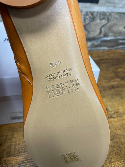 44.5 - MM6 Maison Margiela Tan Pinched Seam Boot