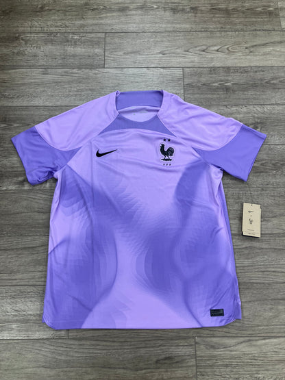 Nike France Goalkeeper Short Sleeve Jersey Size XL