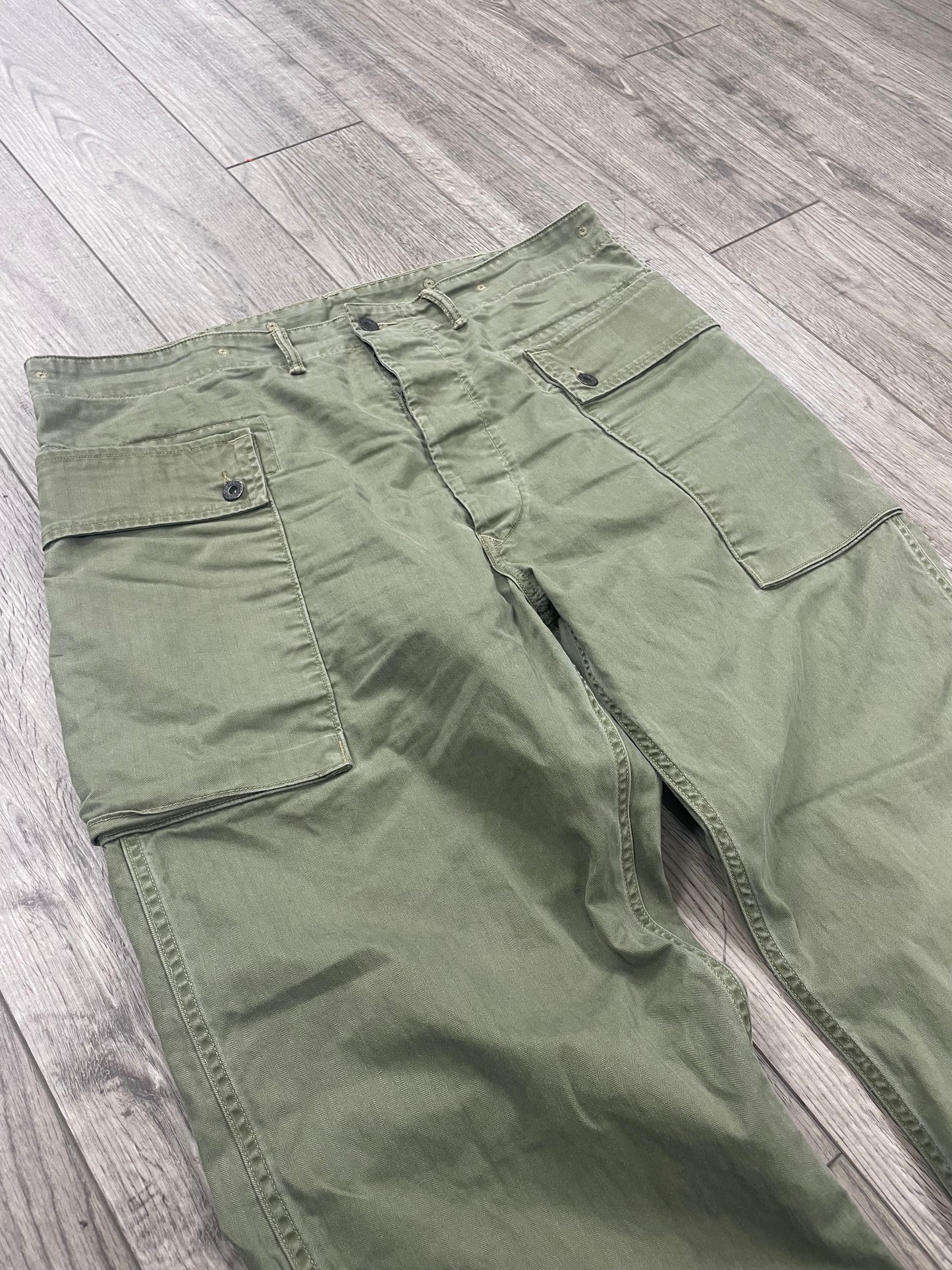 36-RRL Herringbone Field Cargo Pants