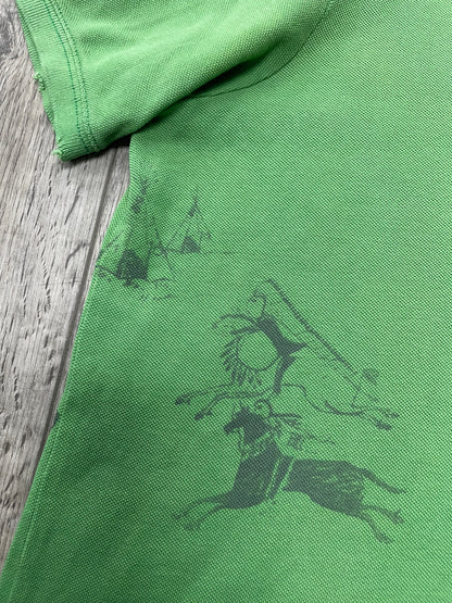 XXL-Vintage Polo Ralph Lauren Native American Green Shirt