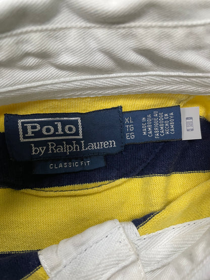 XL-Polo Ralph Lauren RLYC Striped Rugby Shirt