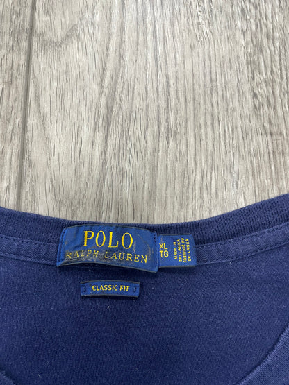 XL-Polo Ralph Lauren Multicolor Striped Pocket Tee