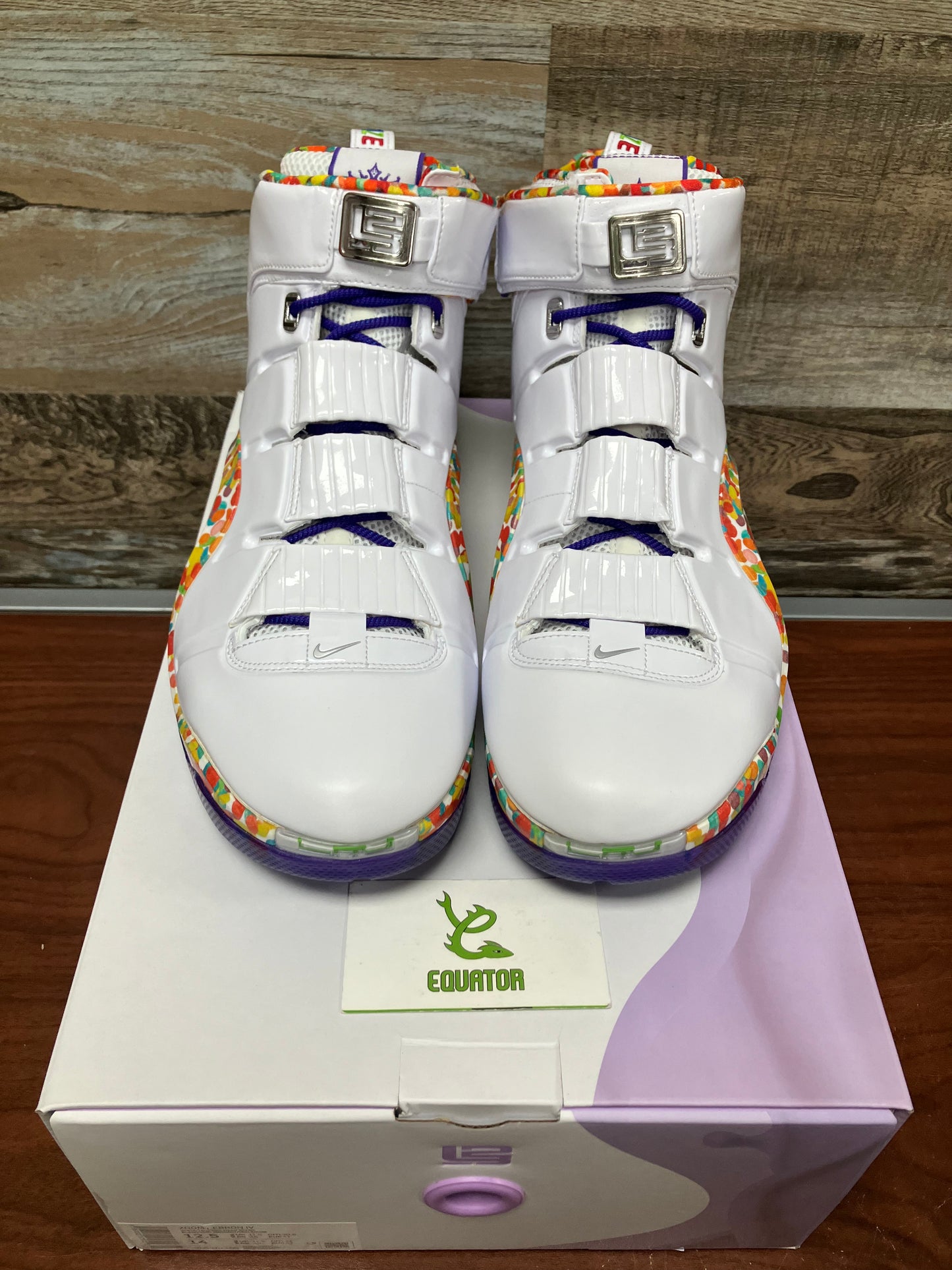 Nike Lebron 4 Fruitty Pebbles Size 12.5