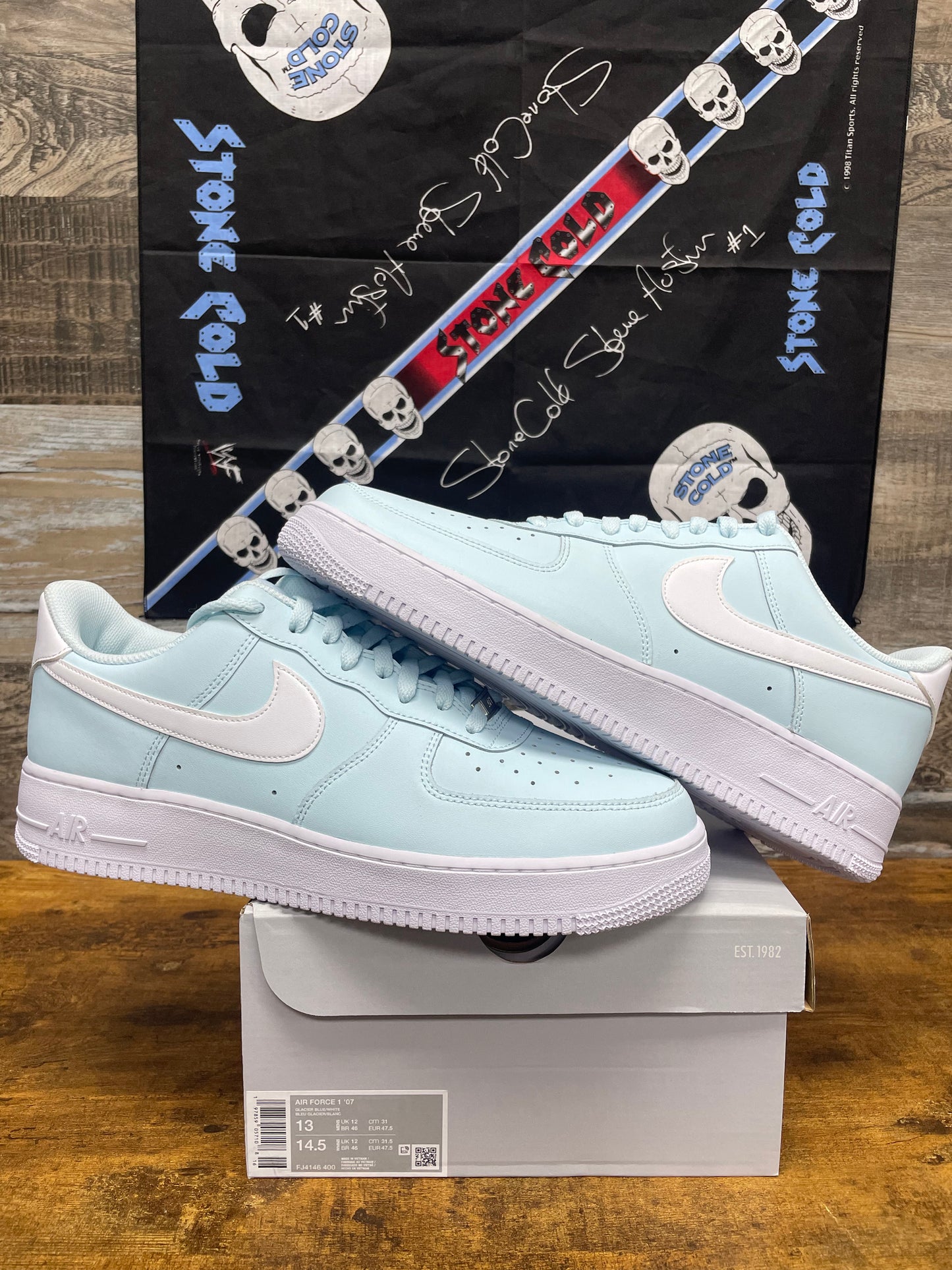 13-Air Force 1 Low ‘07 Glacier Blue