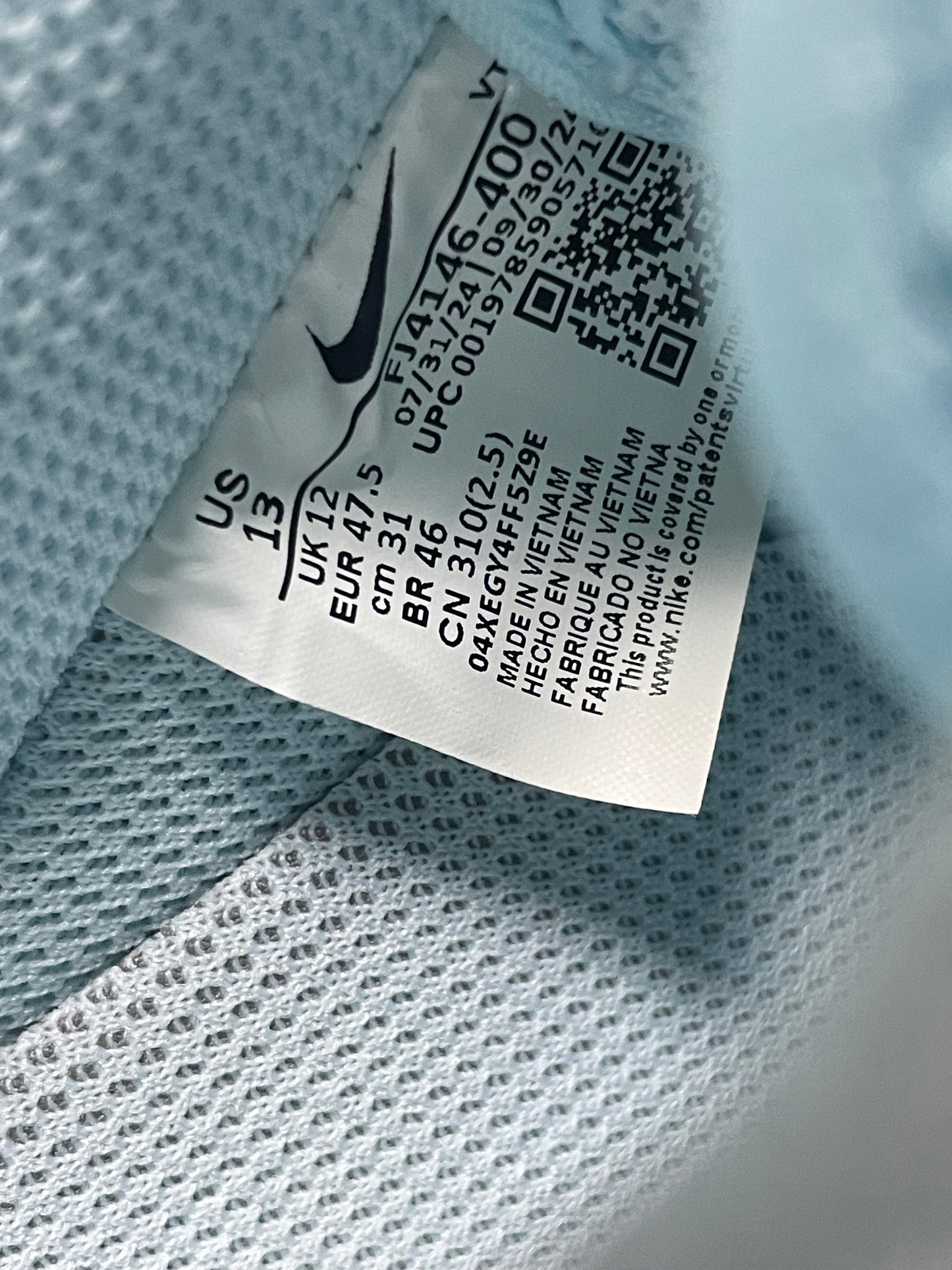 13-Air Force 1 Low ‘07 Glacier Blue