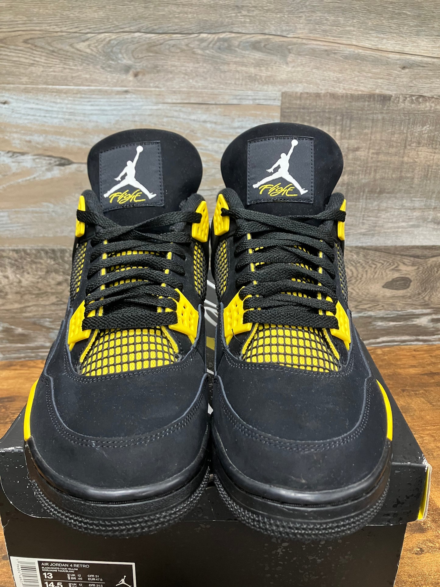 13-Air Jordan 4 Thunder