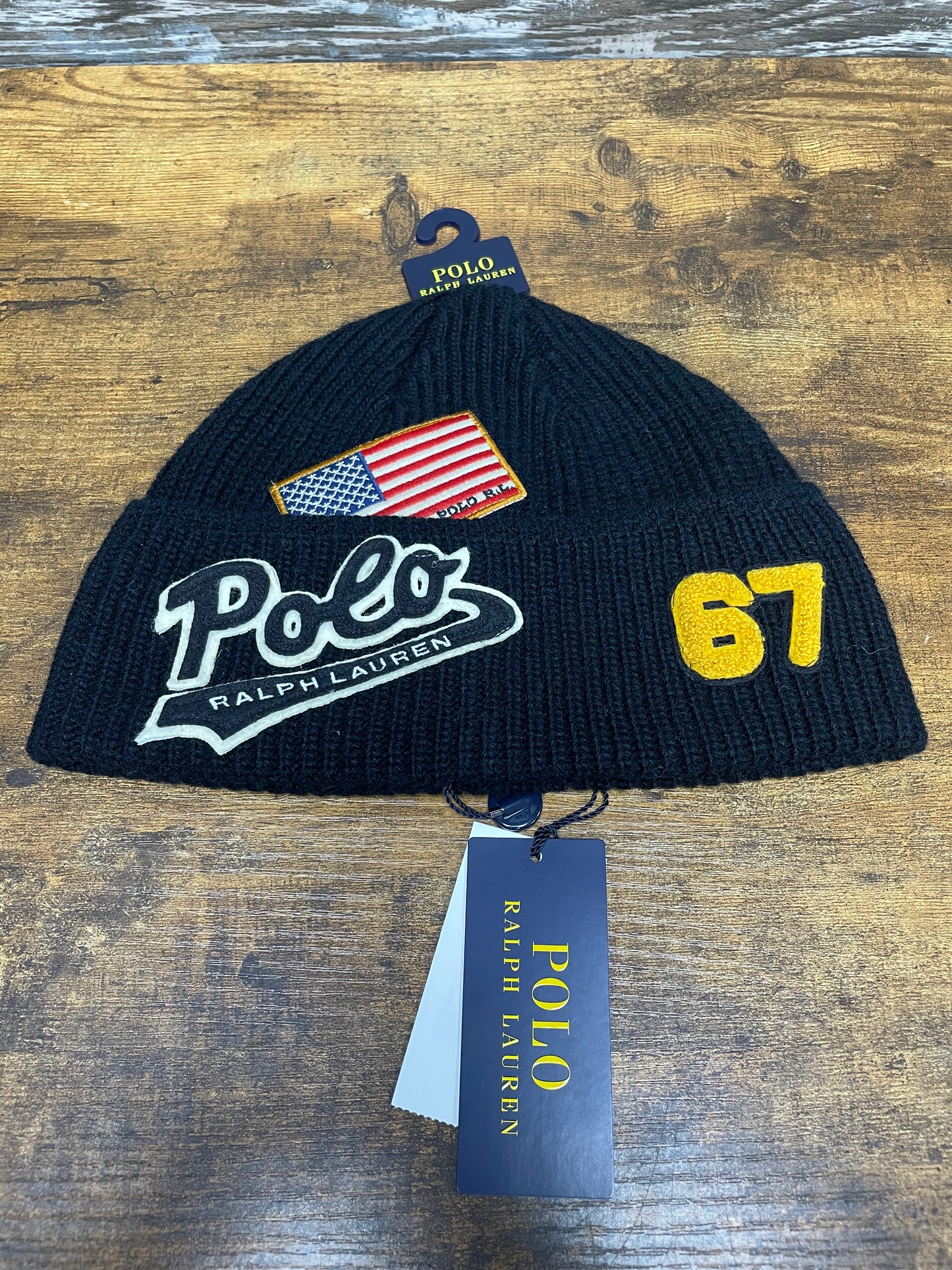 Polo USA Flag Patch One Size