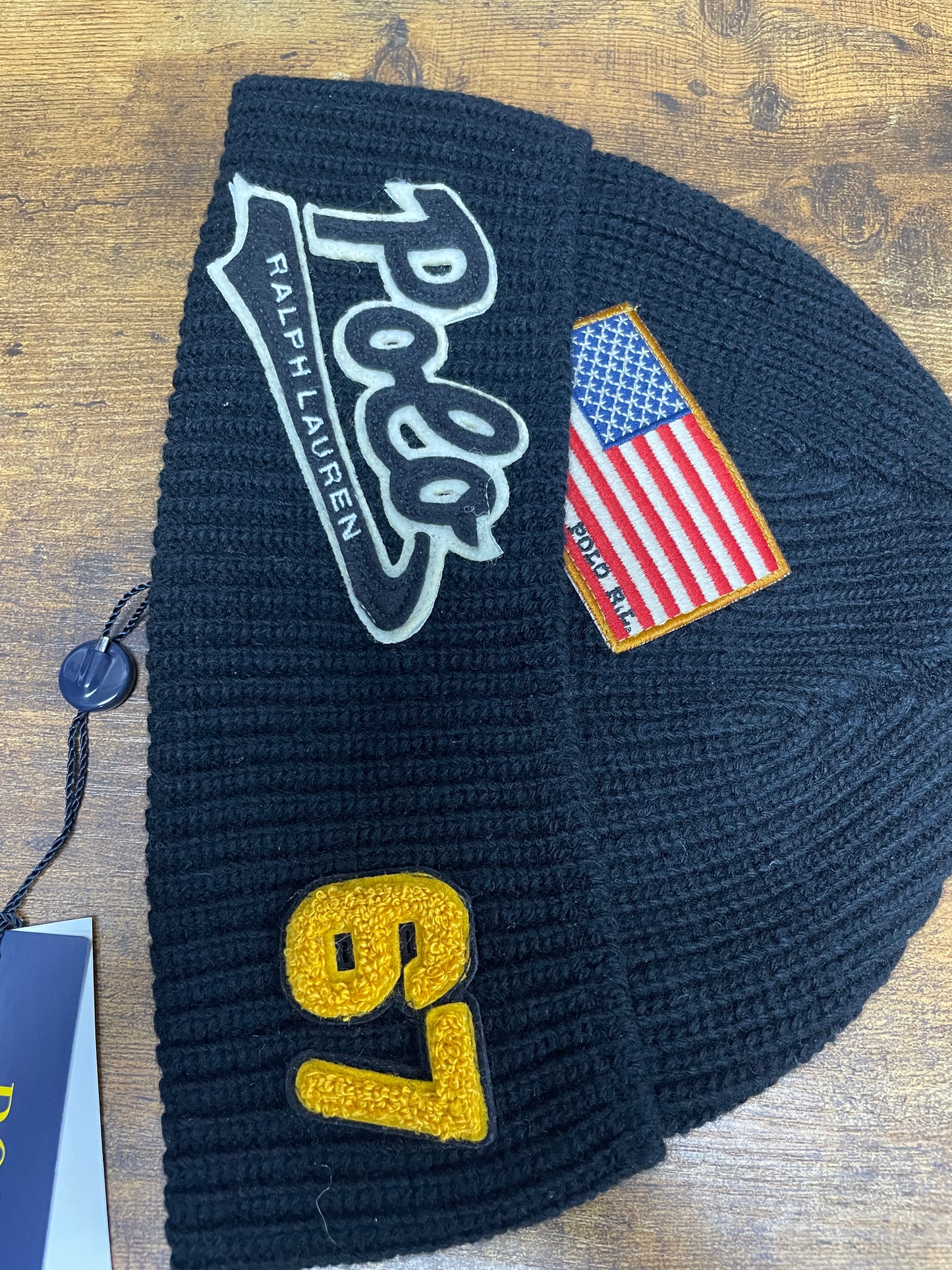 Polo USA Flag Patch One Size