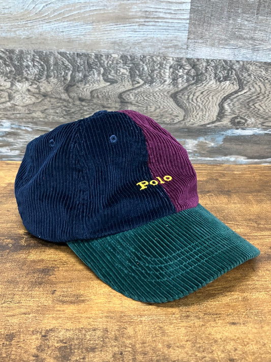 OS-Polo Corduroy Colorblock Hat