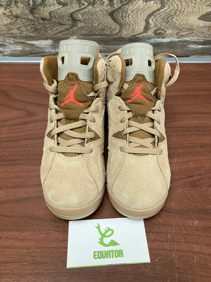 Jordan 6 Retro Travis Scott British Khaki PS Size 3Y