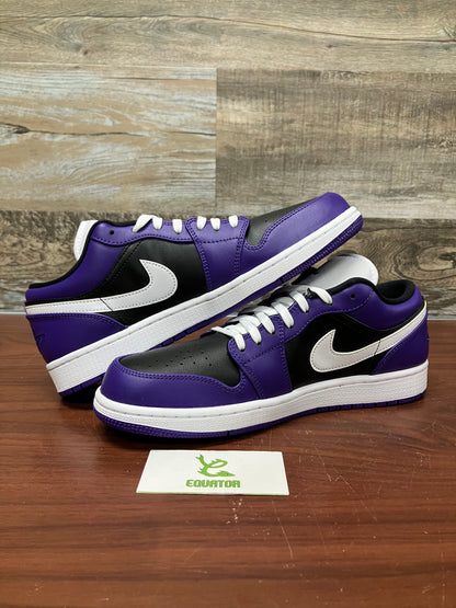 Jordan 1 Low Court Purple Low Size 9.5