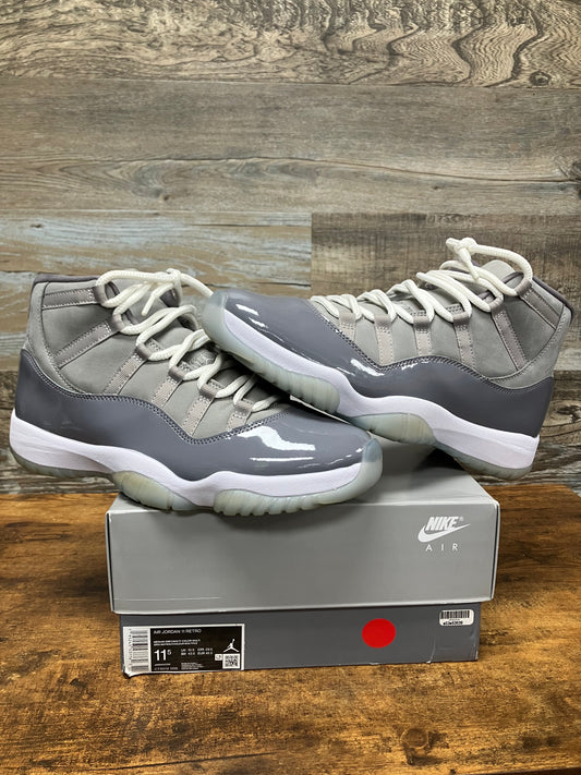 11.5-Jordan 11 Retro High Cool Grey