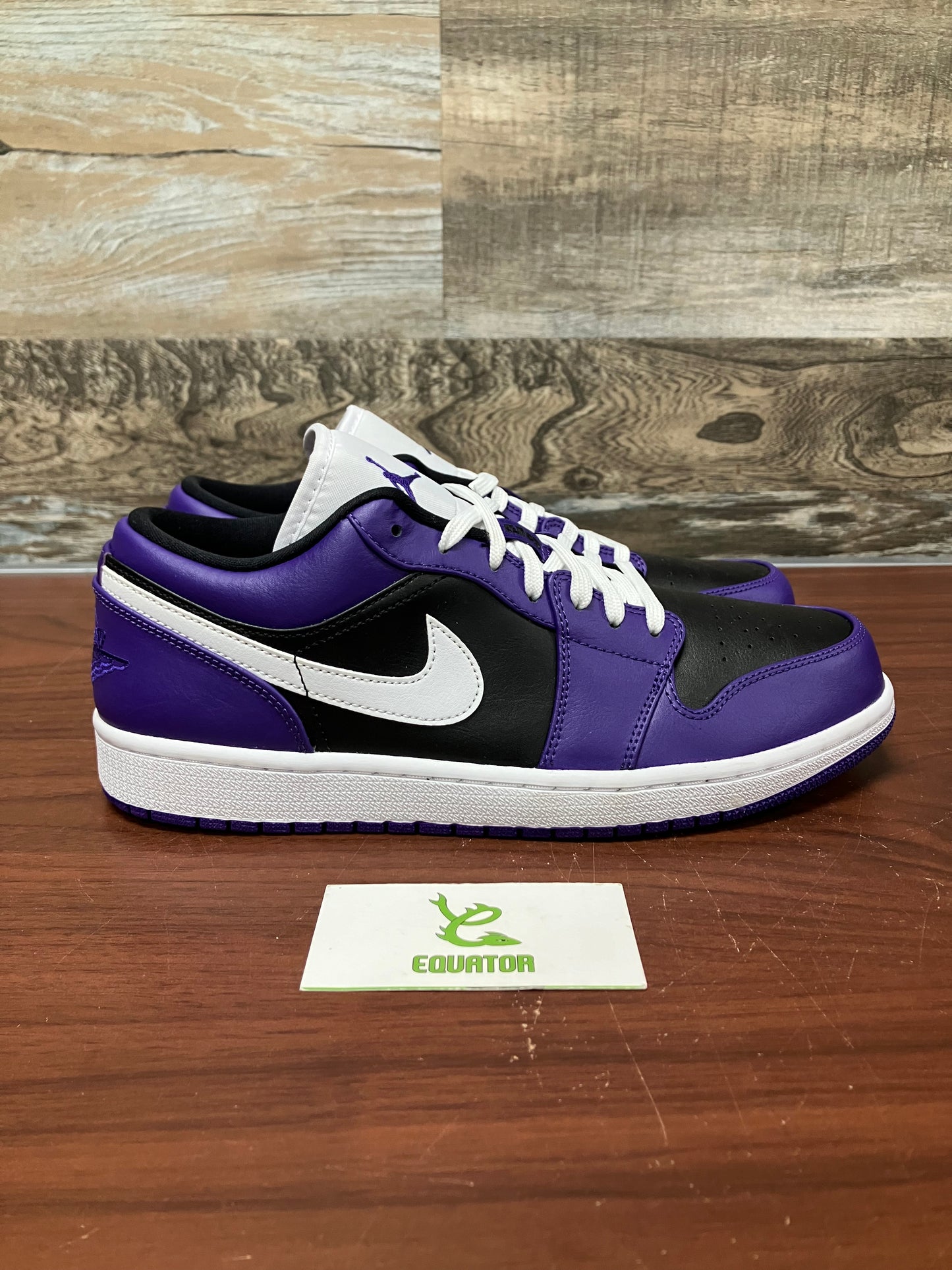 Jordan 1 Low Court Purple Low Size 9.5