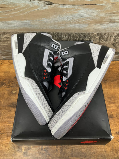Jordan 3 Retro Black Cement 2025 Size 11.5