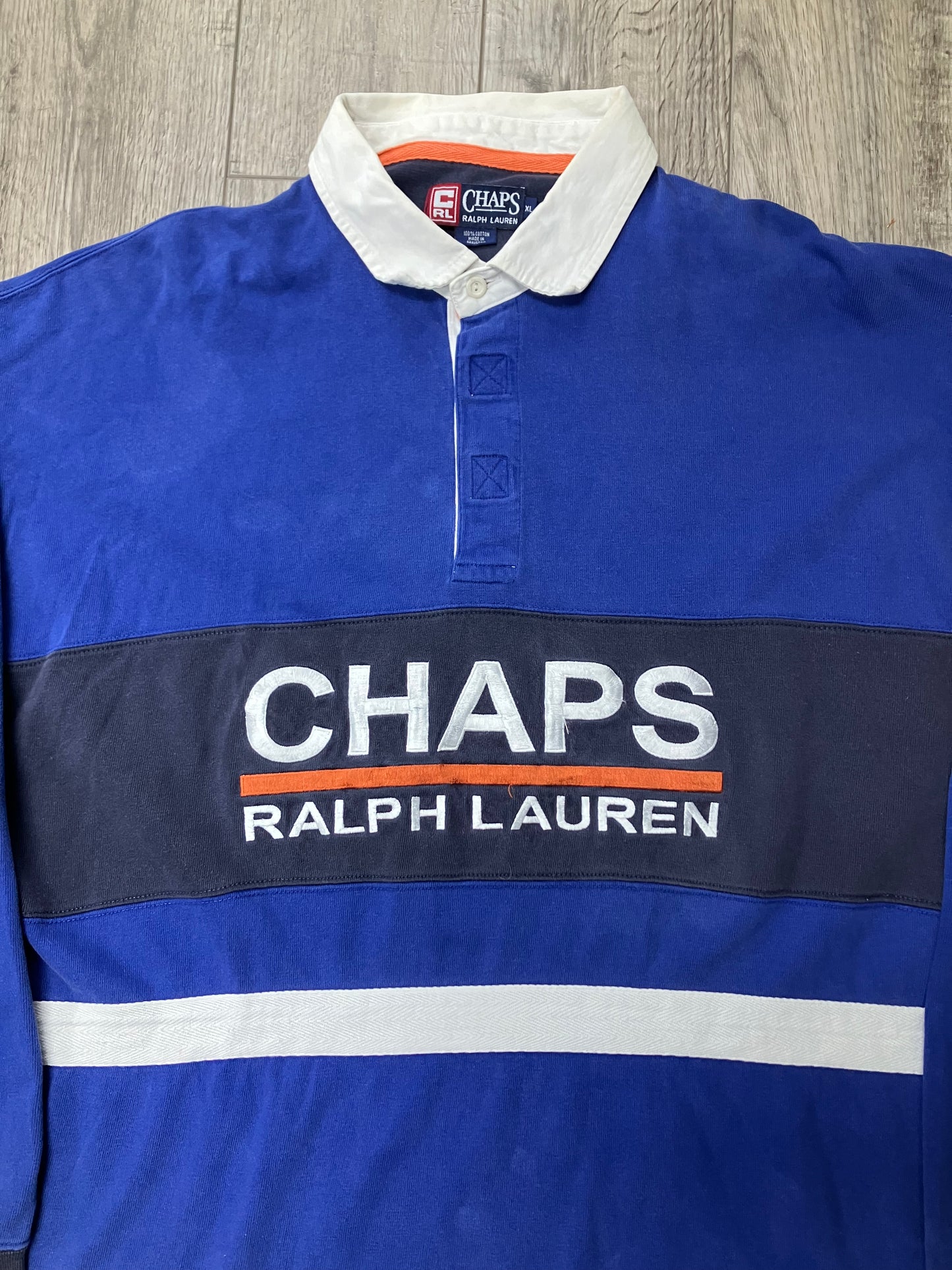 Vintage Chaps Ralph Lauren Rugby Shirt-XL