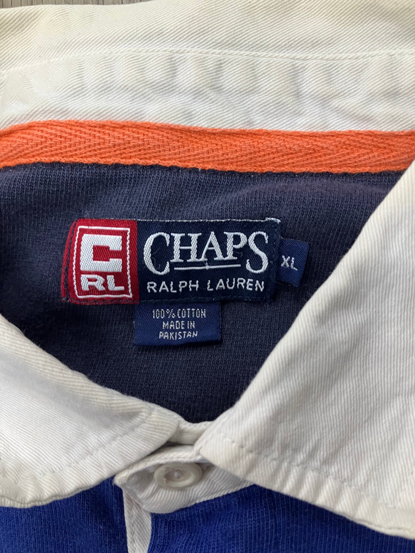 Vintage Chaps Ralph Lauren Rugby Shirt-XL