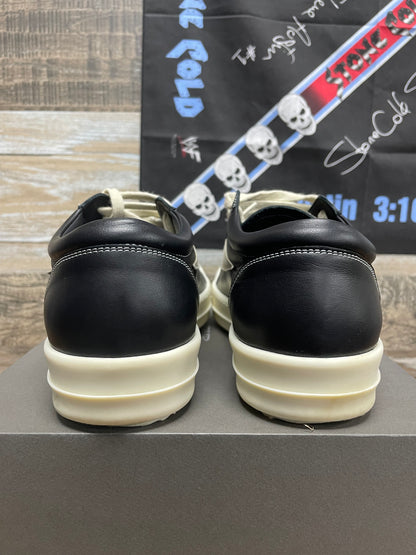 42-Rick Owens Black Vintage Sneakers