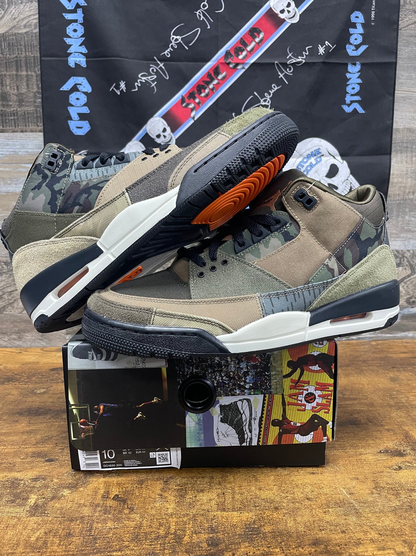 10-Jordan 3 Retro Patchwork Camo