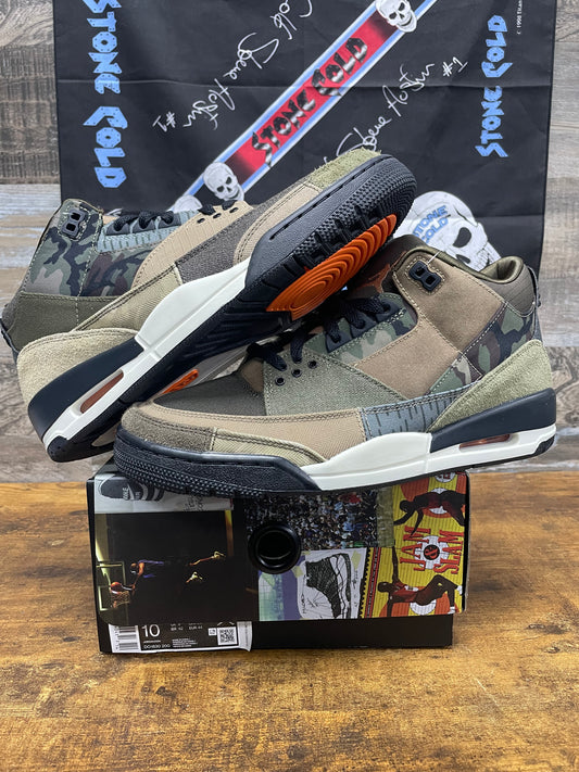 10-Jordan 3 Retro Patchwork Camo