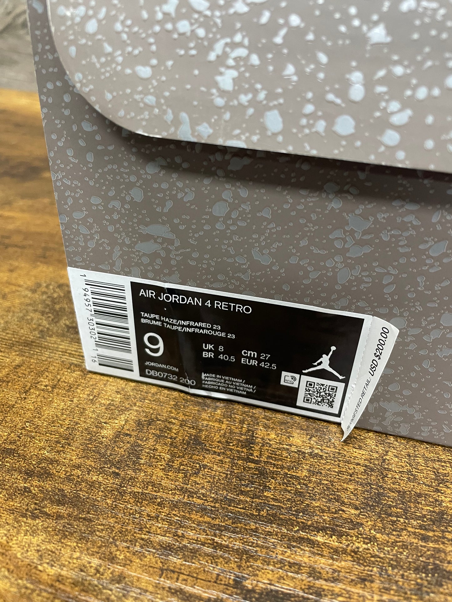 9-Jordan 4 Retro Taupe Haze