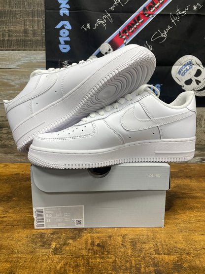 9.5-Nike Air Force 1 Low White