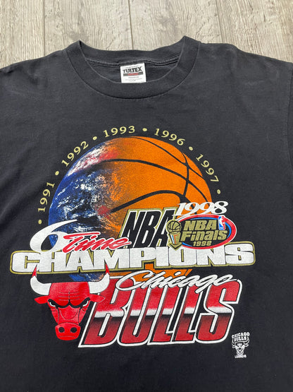 Vintage Chicago Bulls ‘98 NBA Champions Tee-L