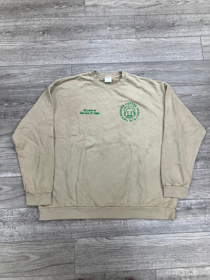 Hidden NY Pop Up Coffee Shop Ludlow Sweatshirt Size