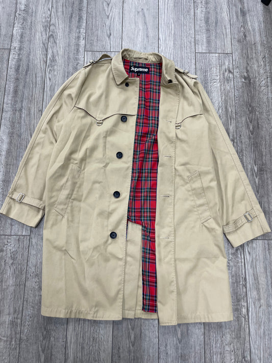 M - Supreme Beige D-Ring Trench Coat