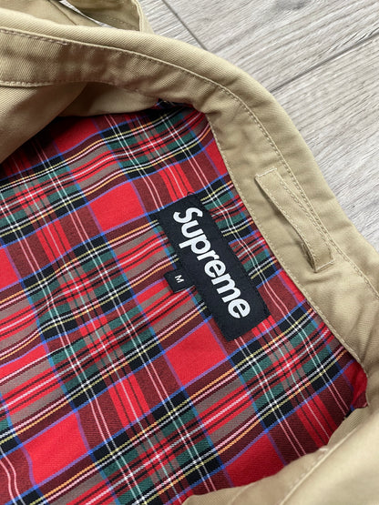 M - Supreme Beige D-Ring Trench Coat