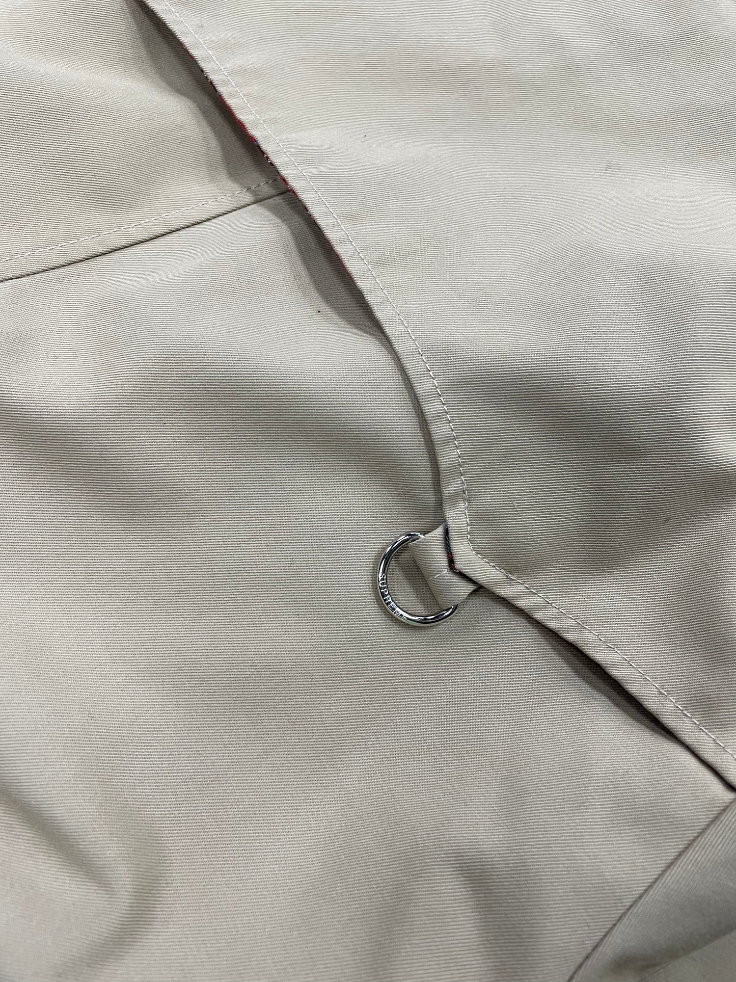 M - Supreme Beige D-Ring Trench Coat