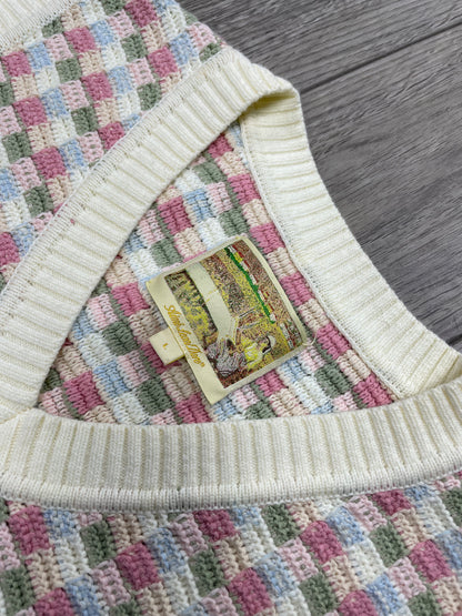 L - Aimé Leon Dore Crochet Vest Multicolor