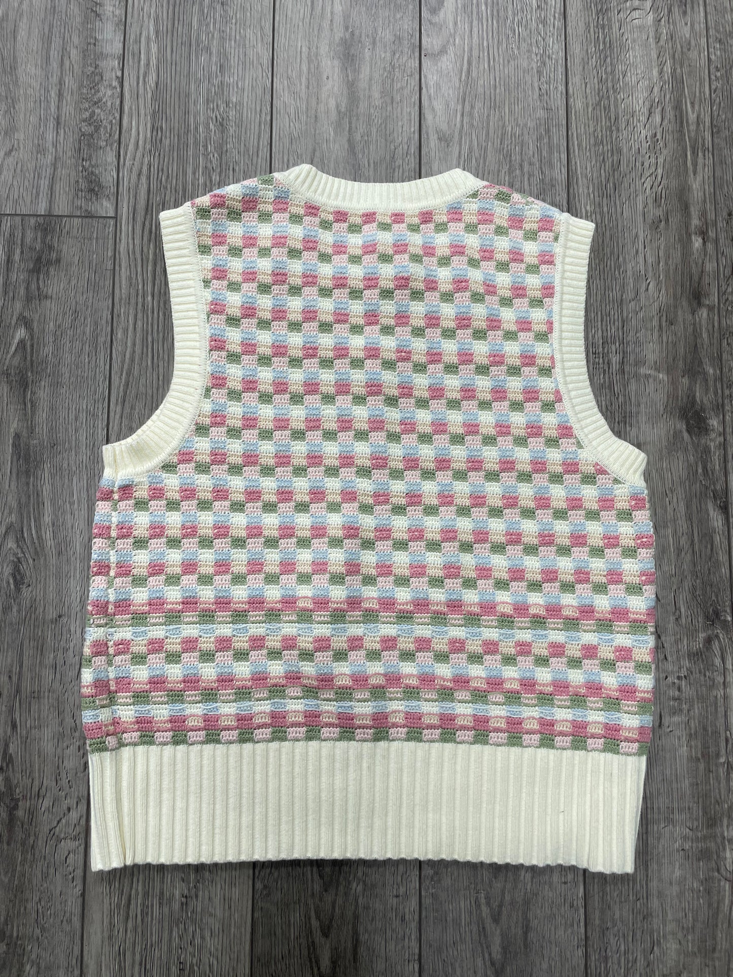 L - Aimé Leon Dore Crochet Vest Multicolor