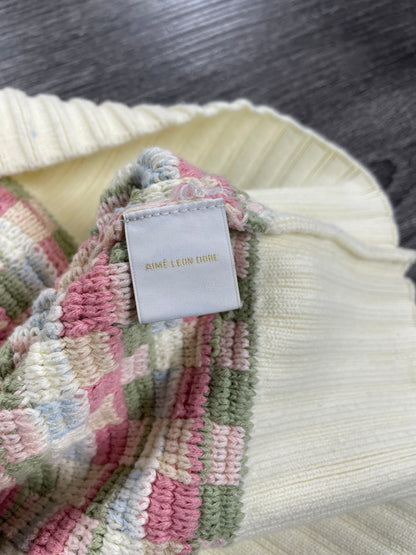 L - Aimé Leon Dore Crochet Vest Multicolor