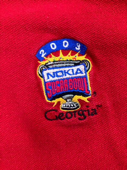 Vintage 2003 UGA Nokia Bowl Polo Shirt