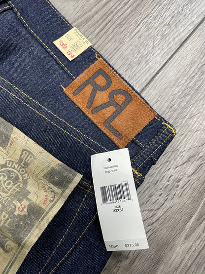 32 - Double RL (RRL) Slim-Fit Selvedge Jeans