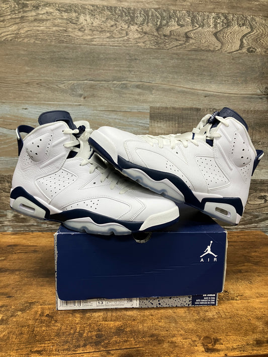 13-Air Jordan 6 Midnight Navy
