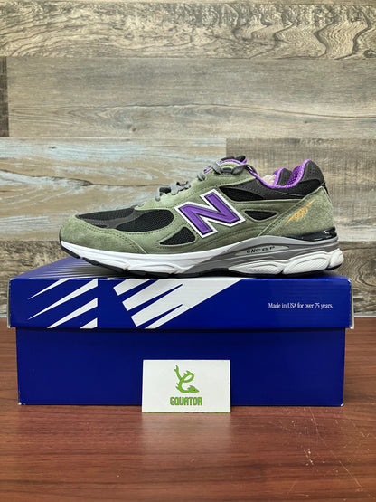 New Balance 990v3 MiUSA Teddy Santis Olive Leaf Size 11