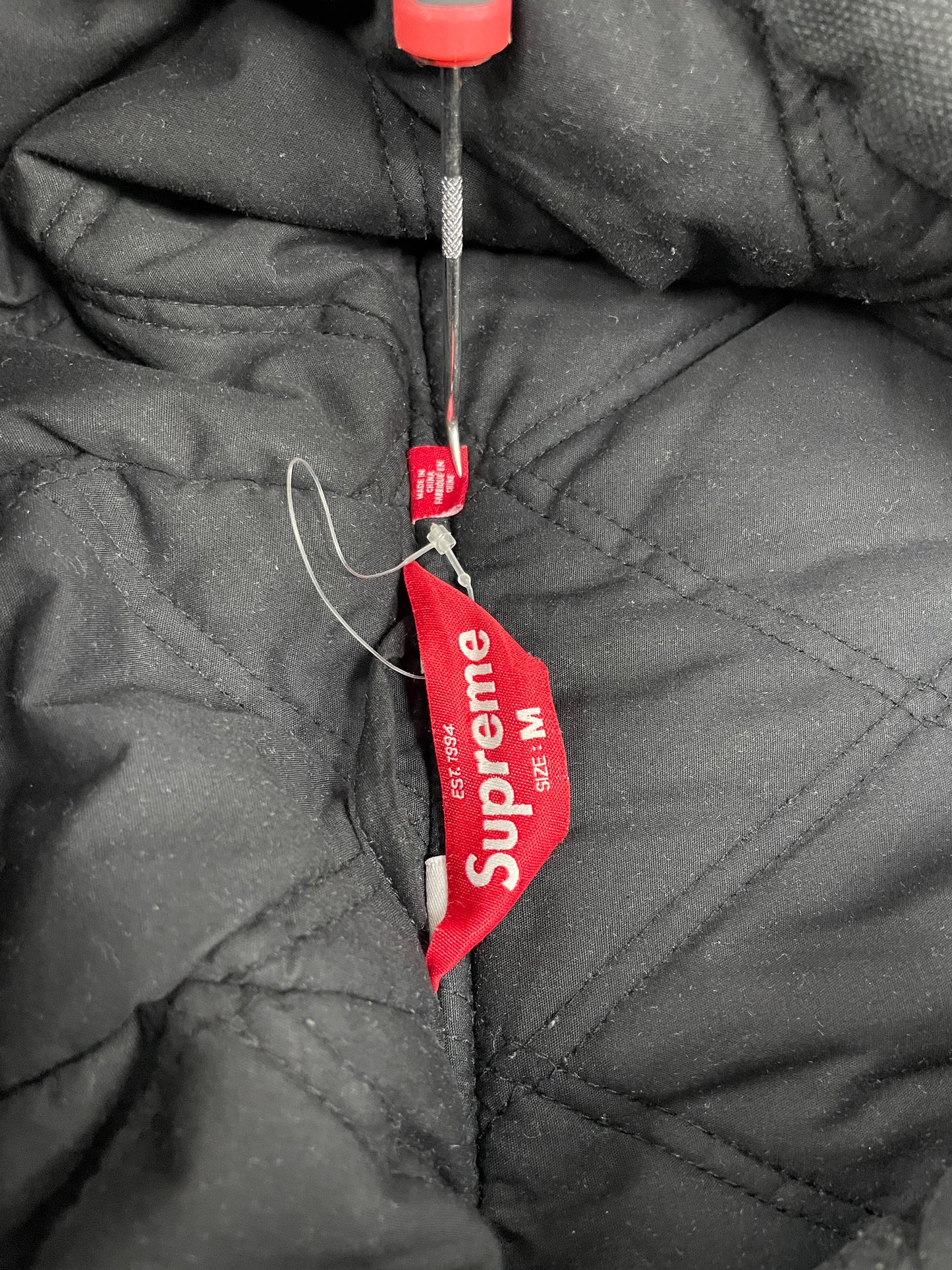 M-Supreme Reflective Stripe Hooded Work Jacket