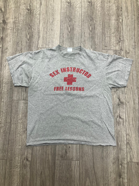 Vintage Sex Instructor Tee Size L