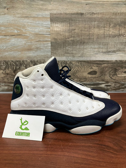 Jordan 13 Retro Obsidian Powder Blue White Size 8