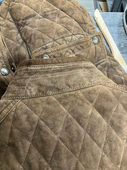 XL-Ralph Lauren Purple Label Suede Vest