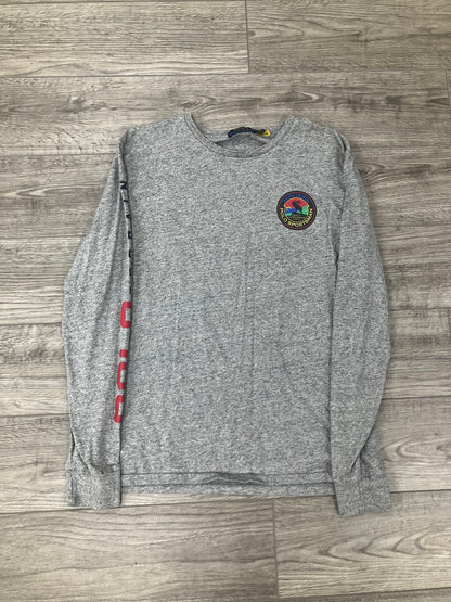 Polo Sportsman Terrain Grey Long-Sleeve Tee Size M